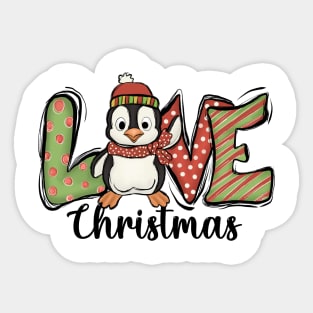 Love Christmas Sticker